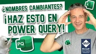 ¿Columnas con nombres distintos en Power Query? Aquí tienes la solución