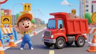 Big Construction Trucks ABC | ABC Nursery Rhymes for Kids | Learning Letters with Fun Trucks 🚚🏗️