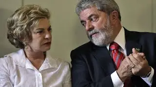Lula sale del sindicato para asistir a misa por su esposa