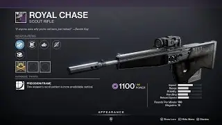 Royal Chase Sounds | Destiny 2