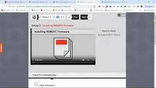 MCQS on ROBOTC for LEGO EV3 setup بالعربي