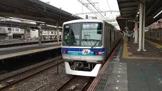 【アルミリサイクルカー】05系05-124F 49S 各駅停車中野行き 西船橋駅発車シーン