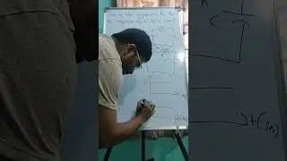Expression for the DC response of an RC series circuit 