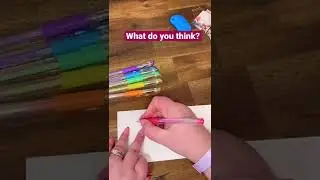 What do you think of these gel pens?#pen #stationery #stationary #crafts #craftsupplies #artsupplies