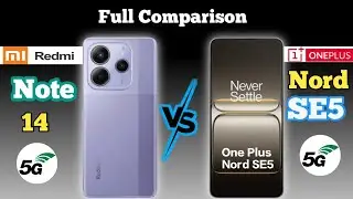 Redmi note 14 5G Vs Oneplus Nord SE5 5G || Full comparison 🔥 Specification