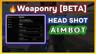 🔥OP NEW🔥WEAPONRY AIMBOT SCRIPT💥WORKING💥 ESP, SILENT AIM, TRACERS AND MORE