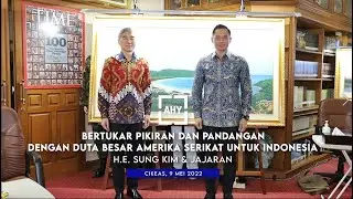Bertukar Pikiran dan Pandangan Dengan Duta Besar Amerika Serikat untuk Indonesia