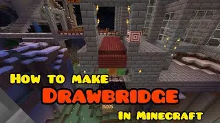 How to make drawbridge in minecraft