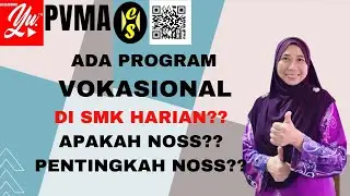 #PVMA, PROGRAM VOKASIONAL YANG DITAWARKAN DI SEKOLAH MENENGAH HARIAN TAHUN 2020
