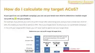 How To Start Amazon PPC Overview & Advertising Cost Of Sale (ACoS) And Profits? Part 4 [Urdu/Hindi]