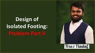 Design of Isolated Footing Part II