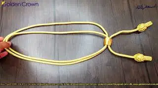 Civil War U.S./Confederate Gold General Officer Hat Cord.