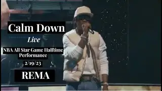 Rema, &ldquo;Calm Down&rdquo; Live at NBA All-Star Game (2/19/2023)