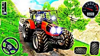 Offroad Heavy Tractor Drive Simulator || Mountain Trolley Transporter Driving || Unique Games