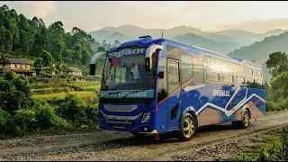Subidha AC Nepali Air Bus | New BUSSID Mod Free Download