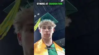 Others at Gratduation 🎓 vs The Last One 😈#trollface #graduation #trollers #edit