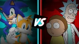 M.U.G.E.N: Sonic & Tails Vs. Rick & Morty