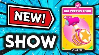 NEW SHOW: BIG YEETUS TOUR IN FALL GUYS SEASON 2 UPDATE! Maps + Gameplay