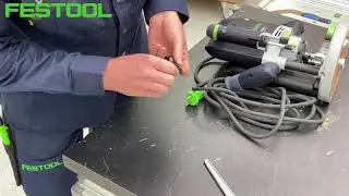 Łączenie blatów za pomocą łączników Festool