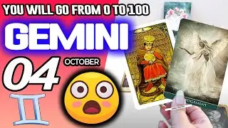 Gemini ♊🎁LAST MINUTE SURPRISE❗️YOU WILL GO FROM O TO 100🔥💥 horoscope for today OCTOBER 4 2025 ♊