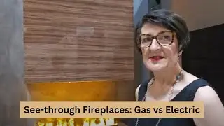 See-through fireplaces: Gas vs Electric