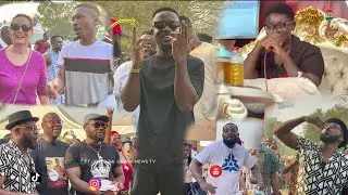 BIG: Sarkodie, Kalybos, Prince Osei Arrived at to support Afua Asantewaa Singathone