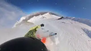 Explorando Valle nevado: Pista Eclipse (Pista Negra - Nivel avanzado)