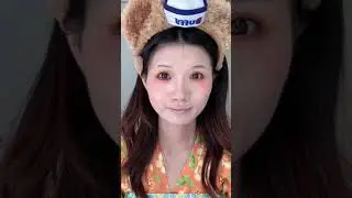 Makeup tutorialA warm color Hanfu makeup tutorial Suitable for all kinds of warm color Han