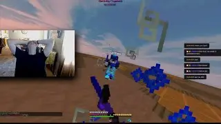 Boxing Duels on Minecraft Twitch Streamers w/ Reactions (3rd POV)