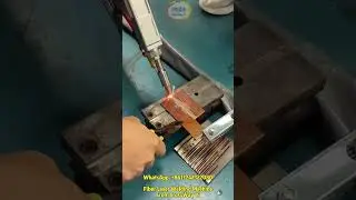 1500W Laser Welding Machine Working The Copper