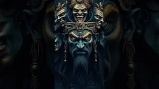 Ravana&rsquo;s 10 Heads Myth or Multidimensional Mind? 👹 #hindudeity #ravan #shorts