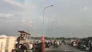 Jembatan baru bendungan walahar karawang #walahar #jembatanwalahar