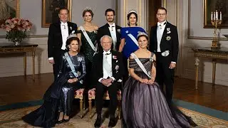 All Royal Ladies at the Nobel Prize Banquet in Stockholm 2024