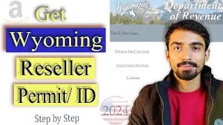 How to get Wyoming Reseller Certificate  or permit quickly | Urdu |