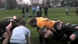 Rugby Scrum Engagement Stages