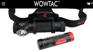 Atactical is now Wowtac - 2 New Lights (A2 Headlamp Series) A2 & A2S