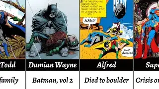 First official death of DC Heroes ever in DC comics history || 1st Part 