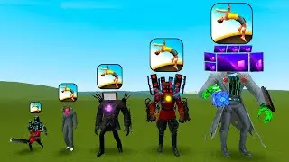 Which Titan Will Jump The Furthest? Skibidi toilet