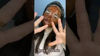 DIY dark chocolate face pack#youtubeshorts #skincare #shortvideo