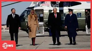 FULL HISTORIC DEPARTURE: President Trump Departs for Fort Bragg, Then Florida Palm Beach Trip | AC1E