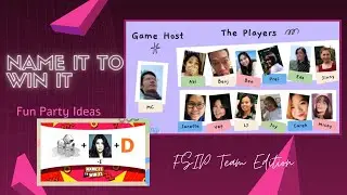 Name it to Win it: FSIP Team Edition | Fun Party Game Ideas | By MC Santiago