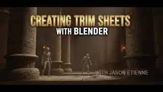Create an Egyptian Pillar with Trim Sheets
