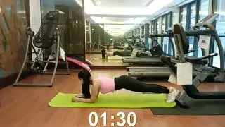 3 Minutes Straight Plank Hold