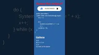 17 Java do-while Loop Guess the Output | Code Challenge for Beginners