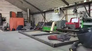 Making And Fitting A Steel Frame Gate With Composite Panel Infill