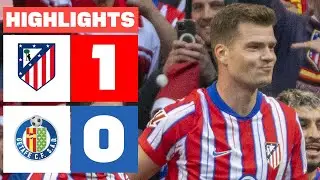 ATL&Eacute;TICO DE MADRID 1 - 0 GETAFE CF I RESUMEN LALIGA EA SPORTS