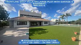 Property for sale in Peraleja Golf Resort - Frontline Bespoke Villa - Chersun Properties - PVE100