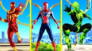 GTA 5: UPGRADING IRON SPIDER Into A GOD In GTA 5 Mods ... (Iron Spider Man Suit Up)