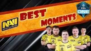 NAVI BEST MOMENTS ESL ONE COLONGE 2016 | NAVI ЛУЧШИЕ МОМЕНТЫ  ESL ONE COLONGE 2016