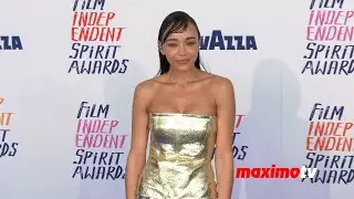 Ashley Madekwe 2024 Film Independent Spirit Awards Blue Carpet